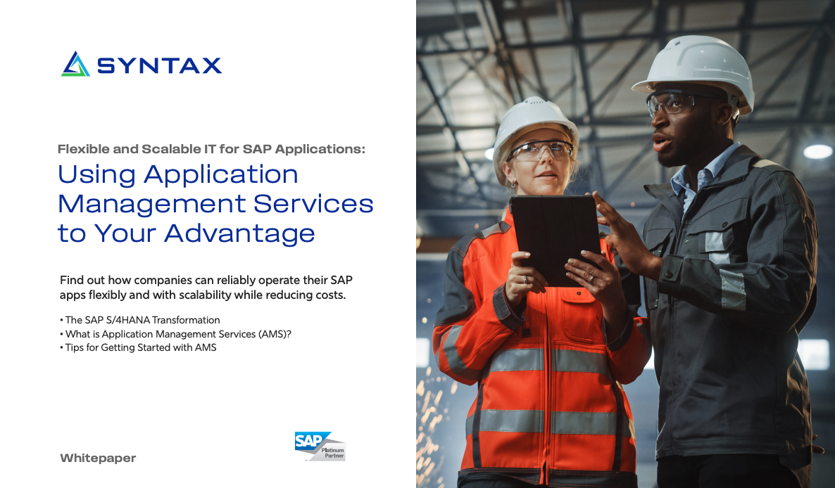 Using Application Management Services to Your Advantage Using Application Management Services to Your Advantage
